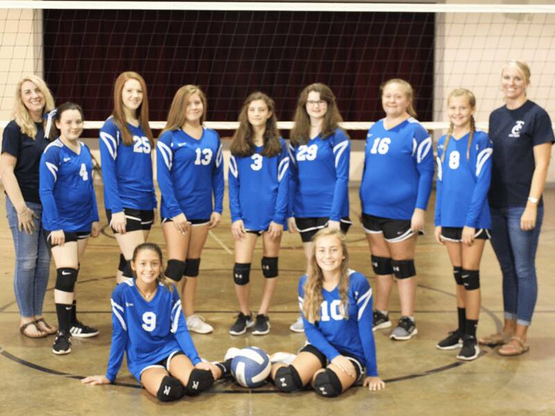 trinity classical volleyball team middle school